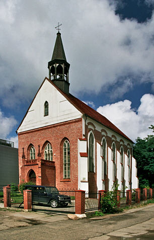 Dawna Kaplica  Świętej Trójcy w Koszalinie, obecnie cerkiew prawosławna
