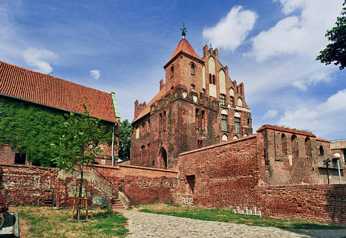 Dwór Mieszczański z XV wieku. Powstał z rozebranego zamku krzyżackiego