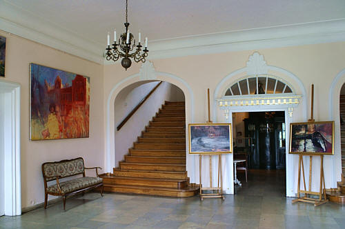 Parter pałacu Mieroszewskich