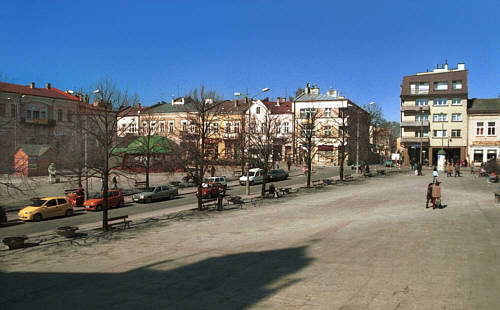 Zdjęcie rynku miejskiego