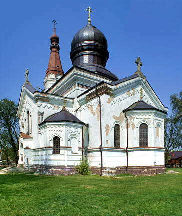 Prawosławna cerkiew Narodzenia NMP z XIX wieku