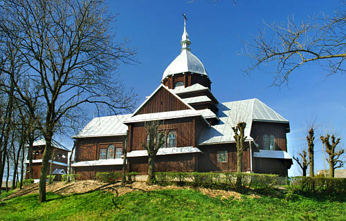 Drewniana cerkiew greckokatolicka