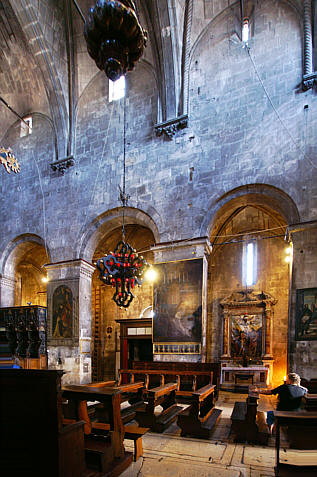 Wnętrze katedry  w Trogirze