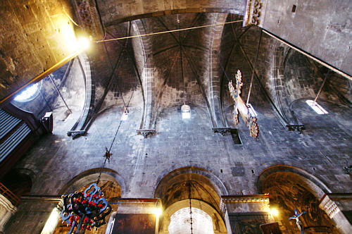 Wnętrze katedry - strop