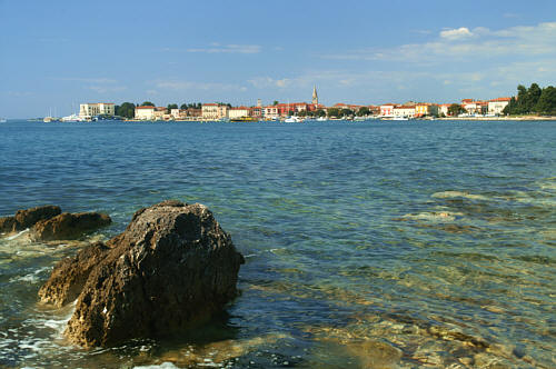 Adriatyk pod miastem Poreć