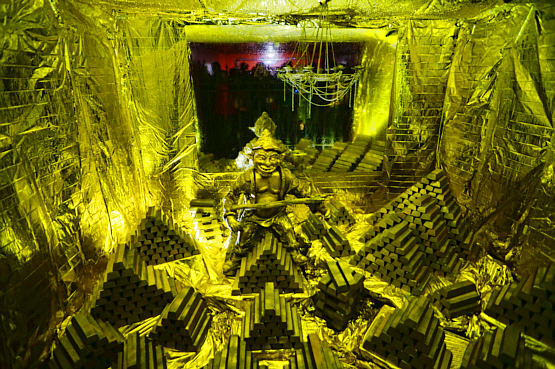 Stylizowany skarbiec kopalni