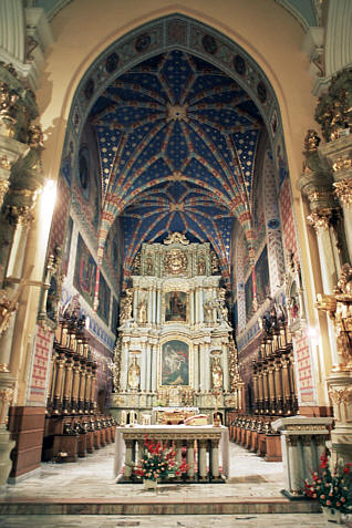 Kalisz - Wnętrze katedry św. Mikołaja