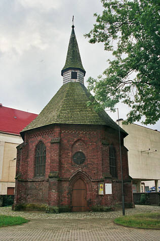 Kaplica św. Gertrudy wzniesiona w 1384 roku, nosząca ślady wpływów architektury skandynawskiej