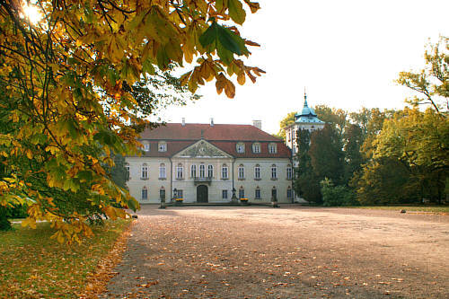 Pałac w Nieborowie od frontu