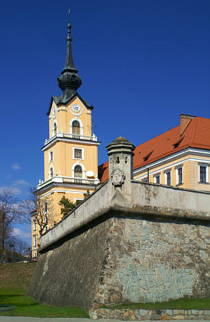 Zamek w Rzeszowie - Wieża bramna i kawaliera na bastionie
