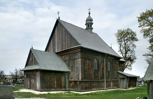 Jest to najstarszy kościół drewniany na ziemi chełmskiej