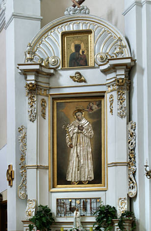Obrazy św. Antoniego i Matki Boskiej Orchowskiej z przełomu XVI i XVII wieku cieszące się lokalnym kultem