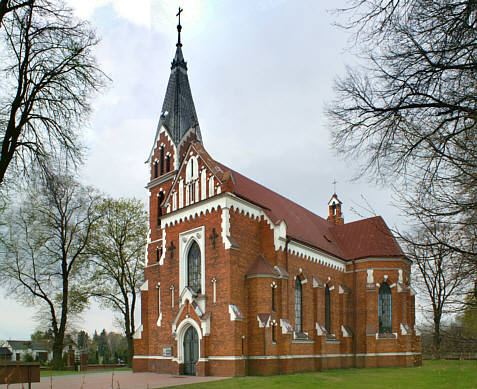 Kościół zaprojektował Stefan Szyller