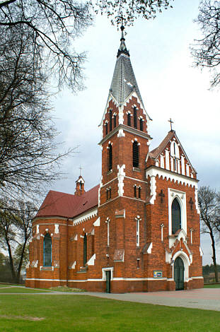 Rejowiec - Neogotycki kościół