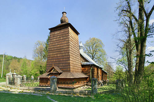 Drewniana cerkiew greckokatolicka pw. Przeświętej Bogurodzicy z I poł. XVII wieku