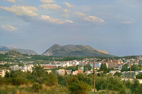 Otoczenie Salony - przedmieścia Splitu