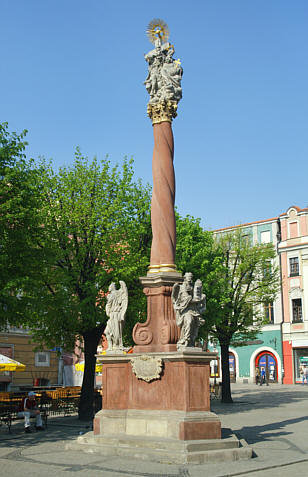 Barokowa kolumna Świętej Trójcy z 1693 r.