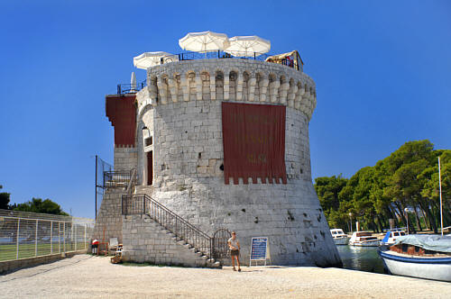 Baszta w Trogirze - forteca Św. Marka