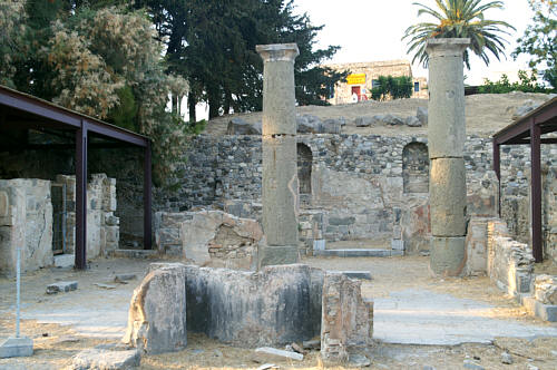 Resztki jednego z domów rzymskich