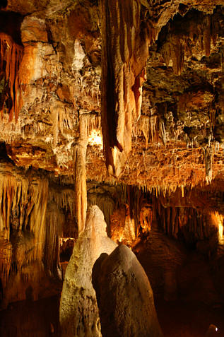 Baredina - W części jaskini ze stoi woda