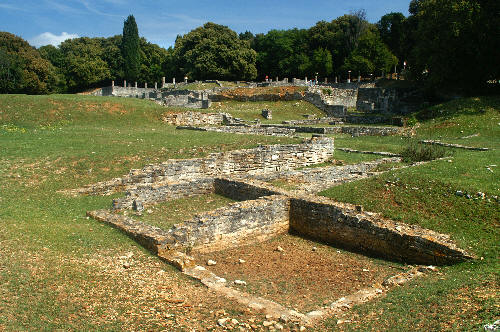Ruiny willi rzymskiej
