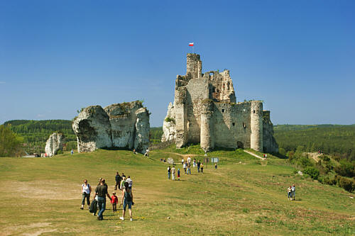 Mirów - Zamek od wschodu