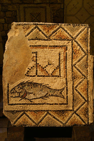 Najsłynniejsza mozaika z symbolem chrześcijaństwa z III wieku