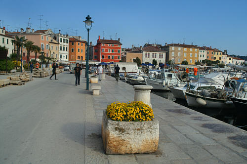 Port w centrum miasta