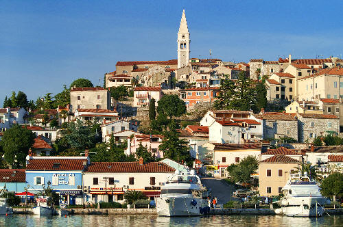 Nadmorskie miasteczko na Istrii 